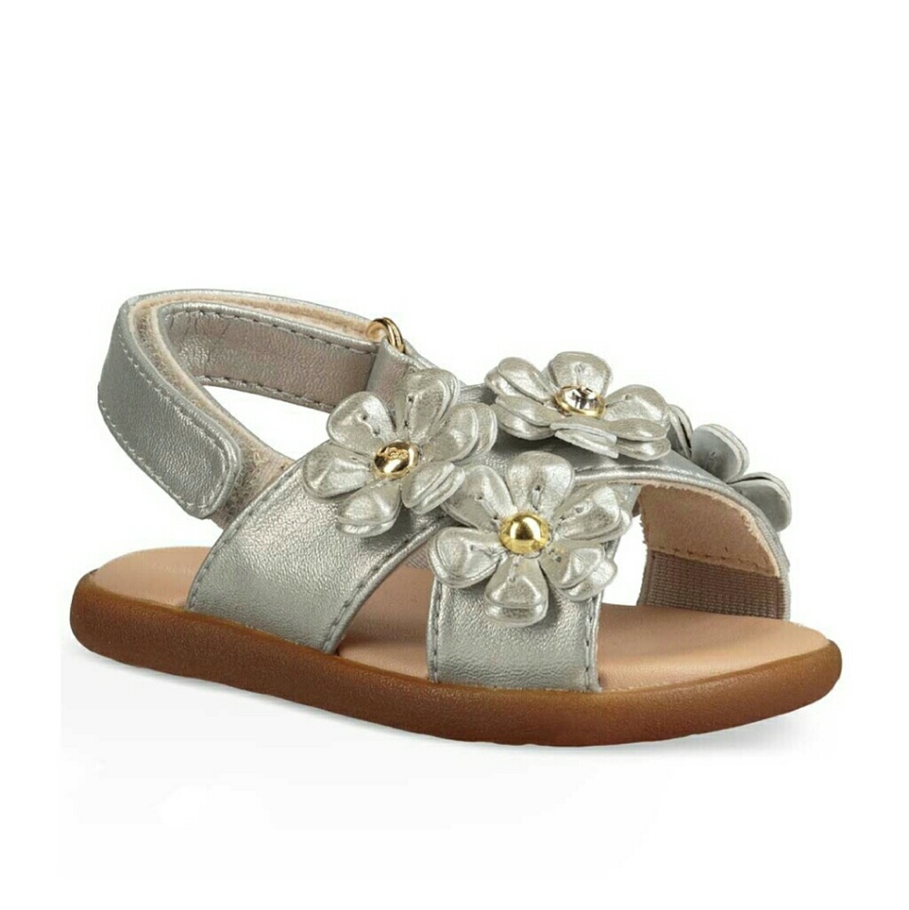 NEW UGG Allairey Shimmer Flat Sandal

Size 4/5 US
